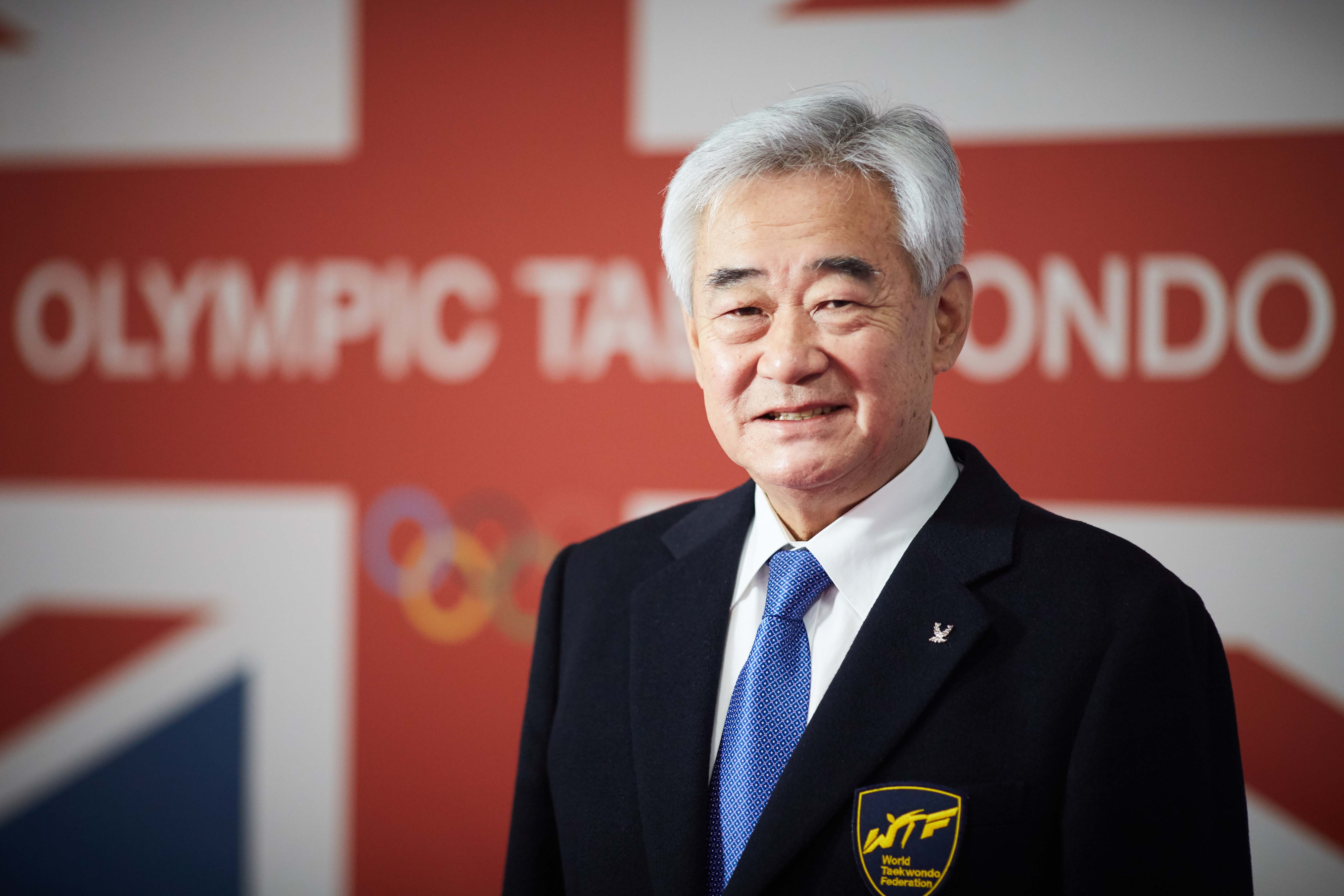National Taekwondo Centre in Manchester official opening of the new Centre after a £3m transformation. Pictured Chungwon Choue, President of the World Taekwondo Federation