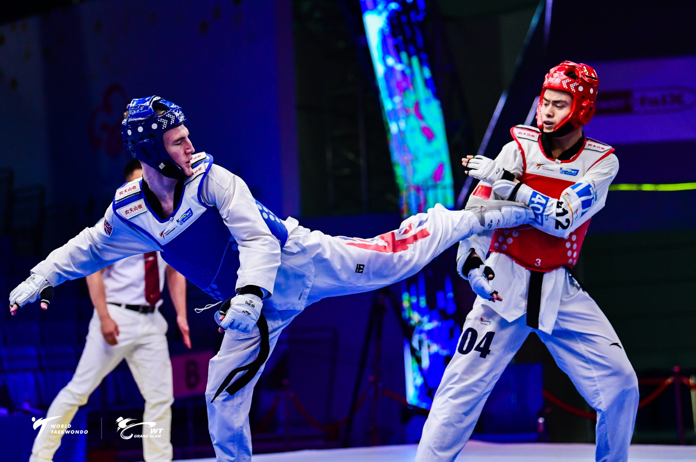 Day 2 competition picture of Wuxi 2018 WT Grand Slam Champions Series (1)