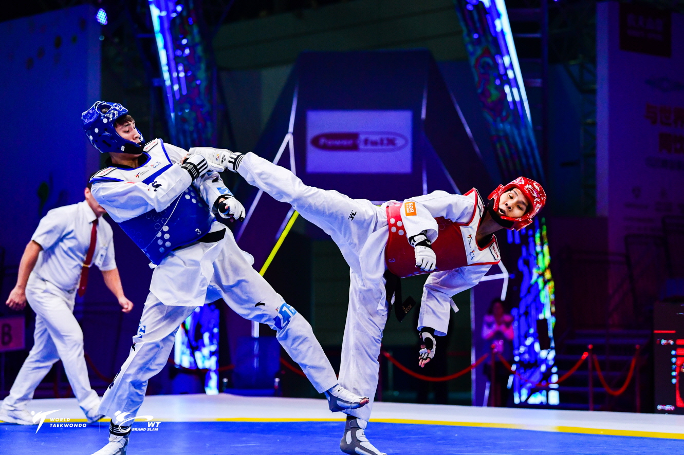 Day 2 competition picture of Wuxi 2018 WT Grand Slam Champions Series (3)