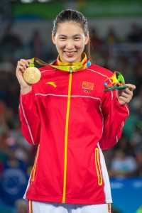 2016 Rio Olympic W+67kg Gold Medalist Shuyin ZHENG (China)