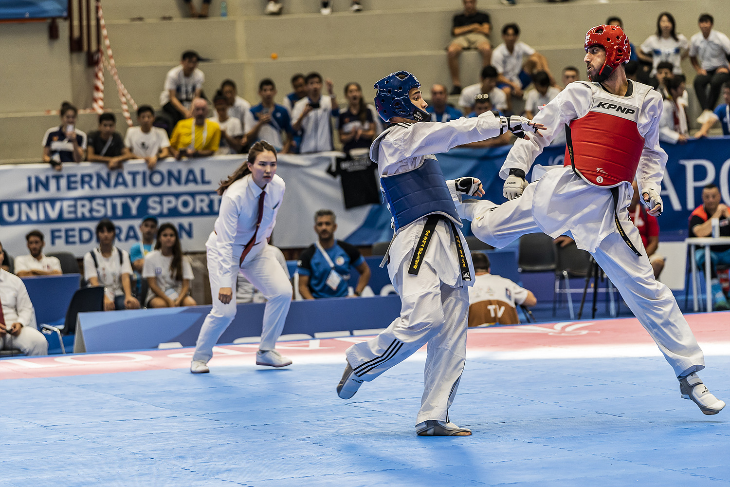 Ahmadi Soroush 12 luglio 2019 - Fotografi Universiade - Taekwondo Foto Antonello Naddeo 11