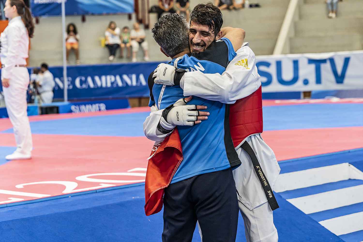 Ahmadi Soroush 12 luglio 2019 - Fotografi Universiade - Taekwondo Foto Antonello Naddeo 2
