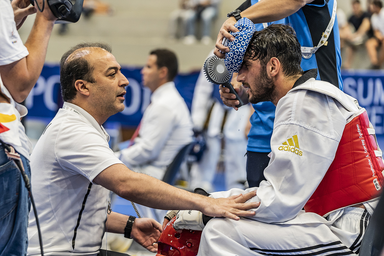 Ahmadi Soroush 12 luglio 2019 - Fotografi Universiade - Taekwondo Foto Antonello Naddeo 4