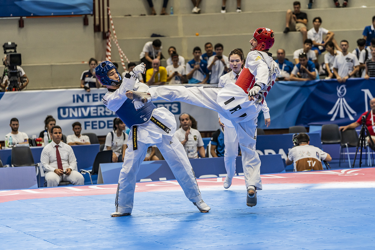 Ahmadi Soroush 12 luglio 2019 - Fotografi Universiade - Taekwondo Foto Antonello Naddeo 9